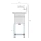 Koolmore 5 in. One compartment Stainless Steel Commercial Sink with Drainboards and Faucet SA151512-15B3FA - alternate 3